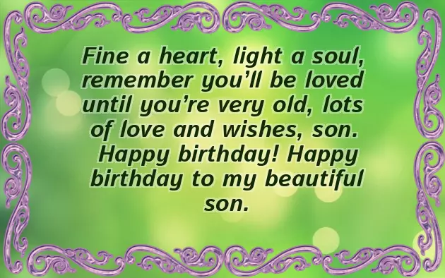 Birthday Wishes For Son From Parents Birthday Wishes For Son From Parents