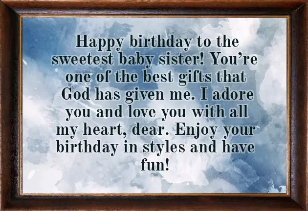 Birthday Caption For Little Sister Birthday Caption For Little Sister