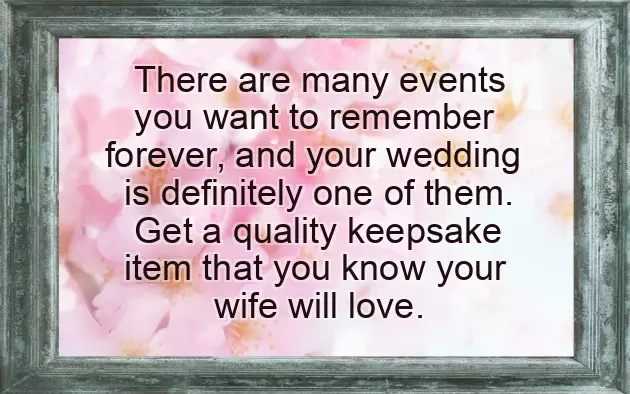 One Year Anniversary Ideas