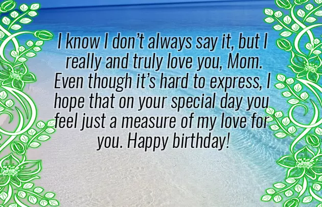 Birthday Wishes In Mother