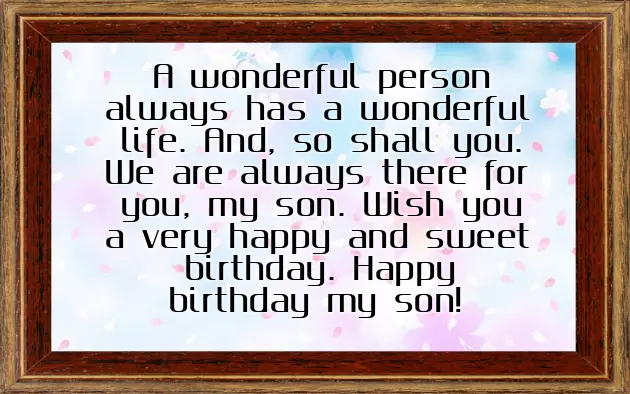Mum Birthday Wishes From Son