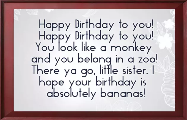 Funny Birthday Greetings For Brother