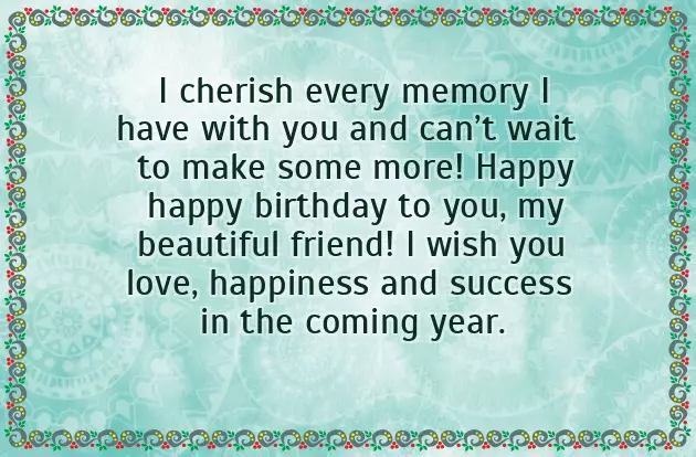 Cute Birthday Quotes For Girlfriend