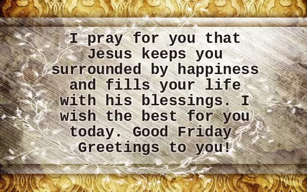 Easter Good Friday Wishes