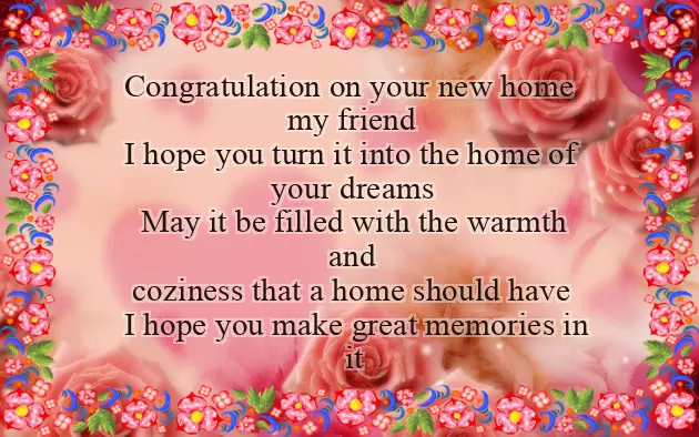 Poem For New Home Poem For New Home