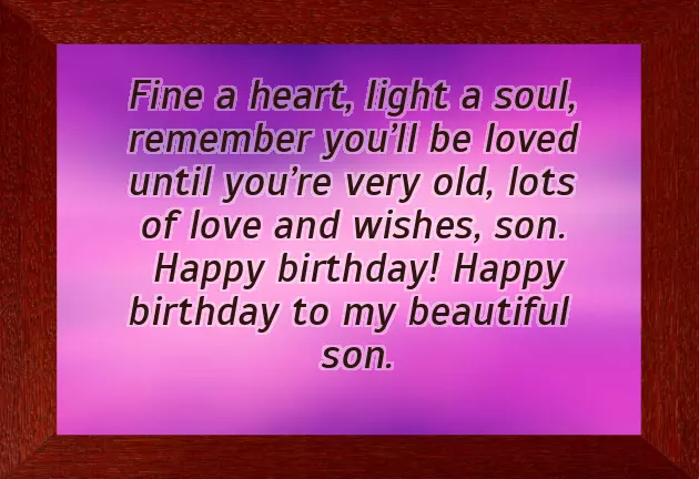 Happy Birthday Son Love Mom Happy Birthday Son Love Mom