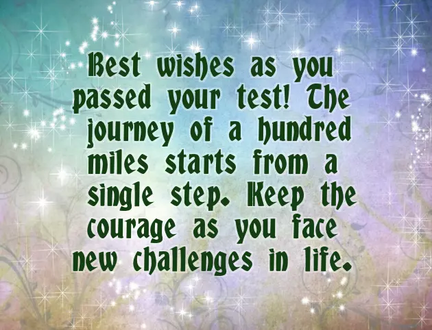 Congratulations You Passed Congratulations You Passed