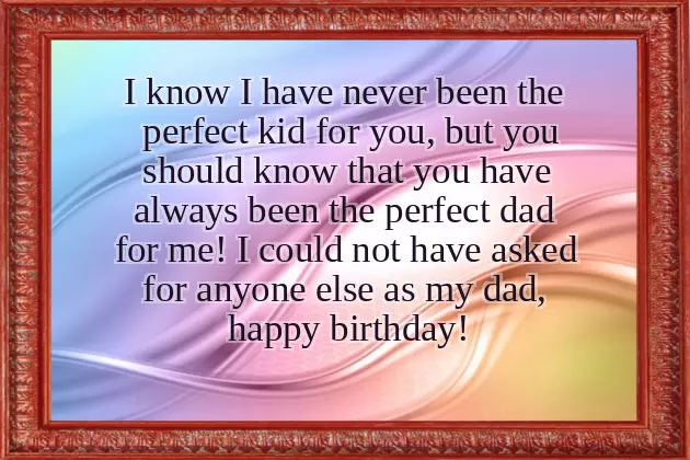 Happy Birthday Daddy Wishes Quotes