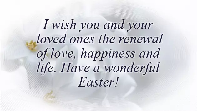 Religious Easter Messages