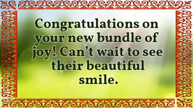 Congratulations On Your Baby To Be