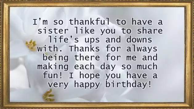 Good Wishes For Birthday Sister Good Wishes For Birthday Sister