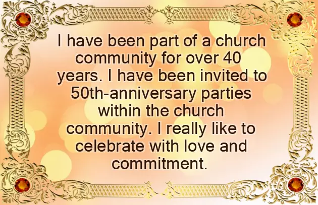 50Th Wedding Anniversary Ideas