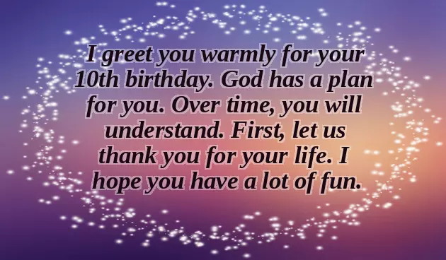 Birthday Wishes For My 10 Years Old Daughter