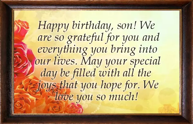 Birthday Wish For First Born Son Birthday Wish For First Born Son