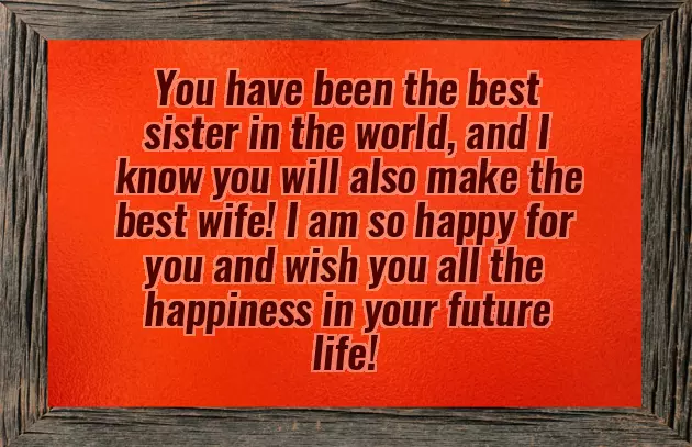 Wishing You A Happy Married Life