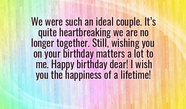 Heart Touching Birthday Wishes For Ex Best Friend