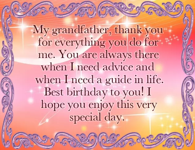 Birthday Msg For Grandfather Birthday Msg For Grandfather