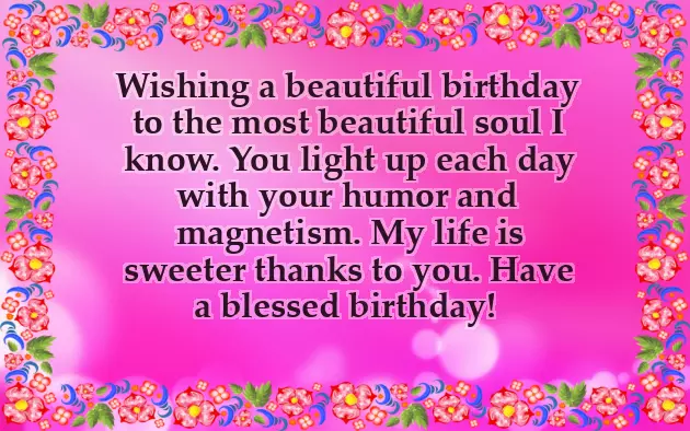 Happy Birthday To The Sweetest Man I Know