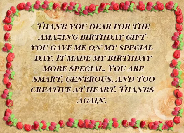 Status For Thanking Birthday Wishes Status For Thanking Birthday Wishes