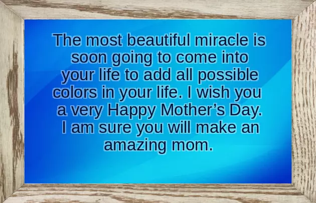 Wish To Pregnant Friend