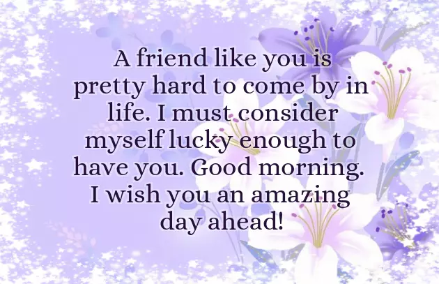 Good Morning Messages English Friends