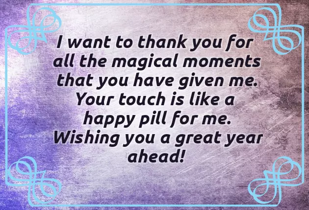 Happy New Year My Love Wishes