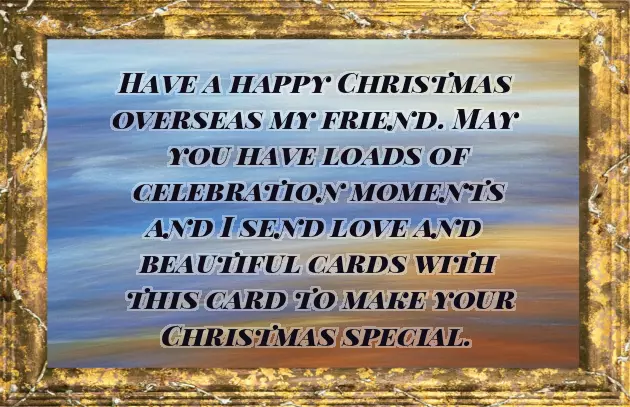 Merry Christmas Greetings For Friends