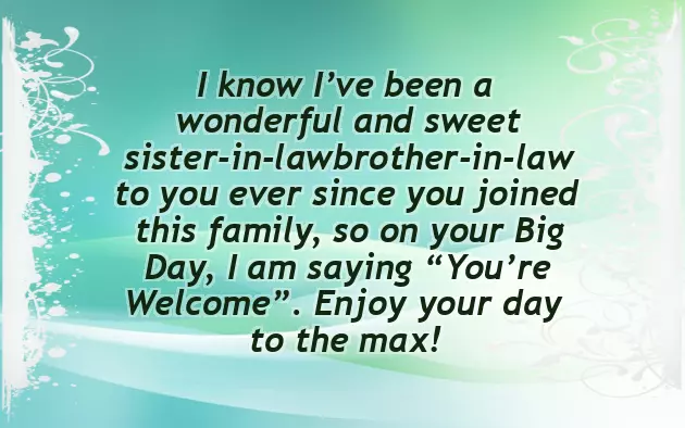 Sister Wishing Brother Happy Birthday