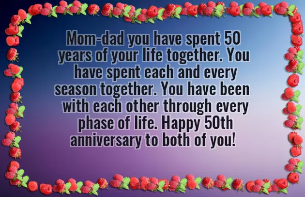 Marriage Anniversary Wishes For Mom Dad