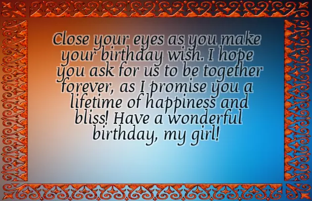 Happy Birthday Wishes In Girlfriend Happy Birthday Wishes In Girlfriend