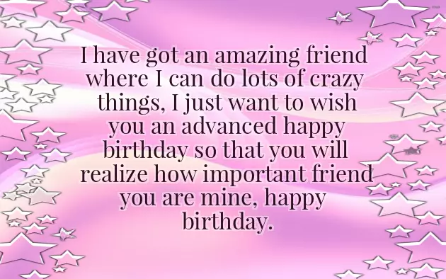 Happy Birthday In Advance To My Son