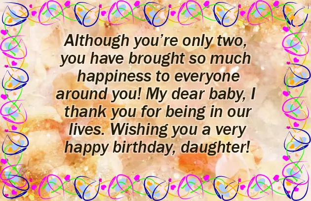 Birthday Wishes For 2 Years Old Boy