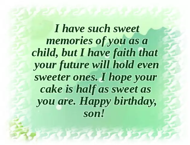 First Birthday Wish For Son First Birthday Wish For Son