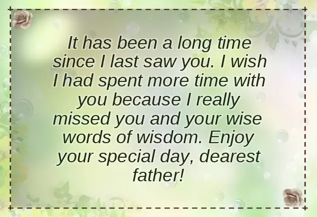 Birthday Wishes For A Father In Law