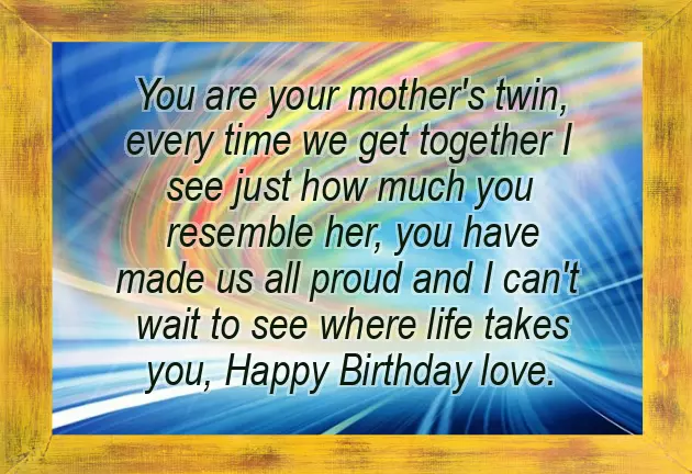 Birthday Wishes To My Sister Daughter