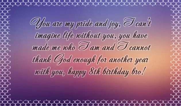 Birthday Greetings For 8 Year Old Daughter