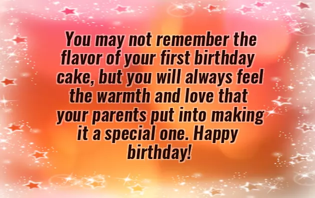 Little Baby Happy Birthday Wishes