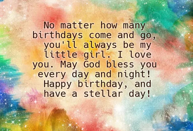 Cute Daughter Birthday Wishes Cute Daughter Birthday Wishes