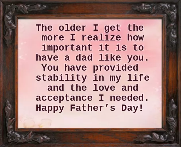 Short And Sweet Fathers Day Message