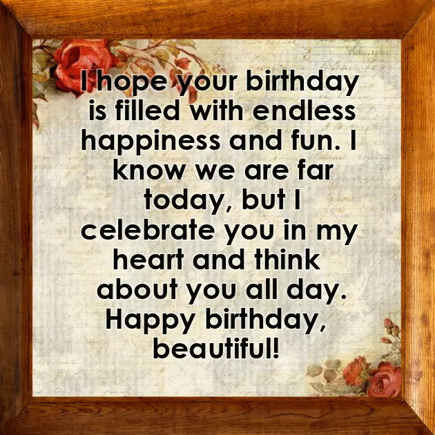 Happy Birthday My Lady Love