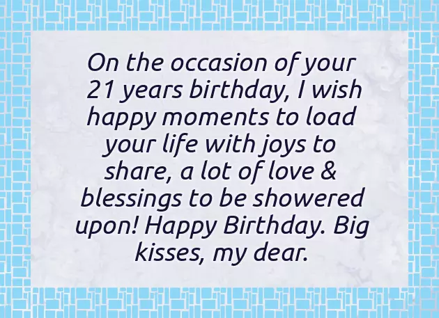 Happy 21St Birthday To Boyfriend