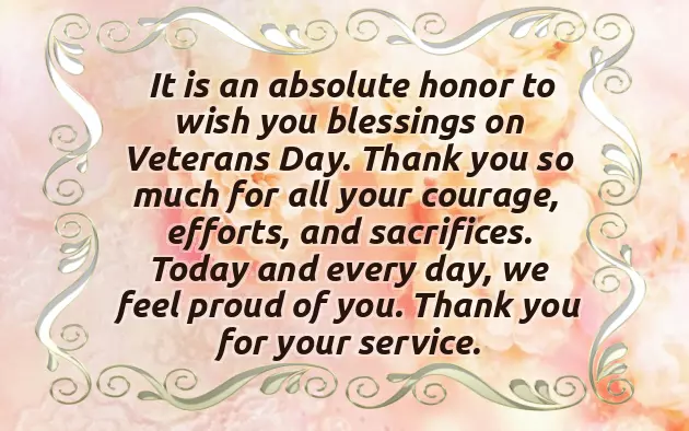 Veterans Day Wishes