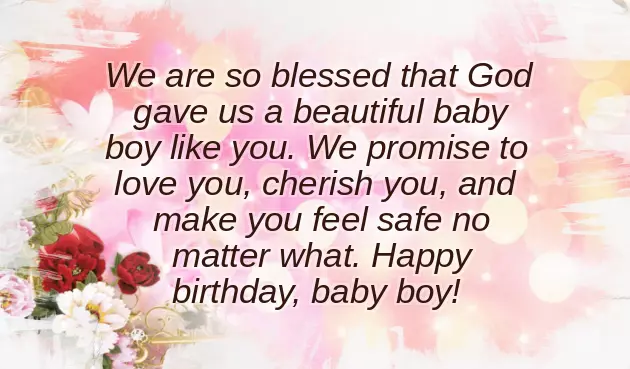 Wish For Birthday Baby Boy