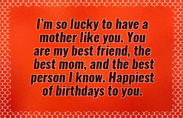 Bday Wishes For Mother