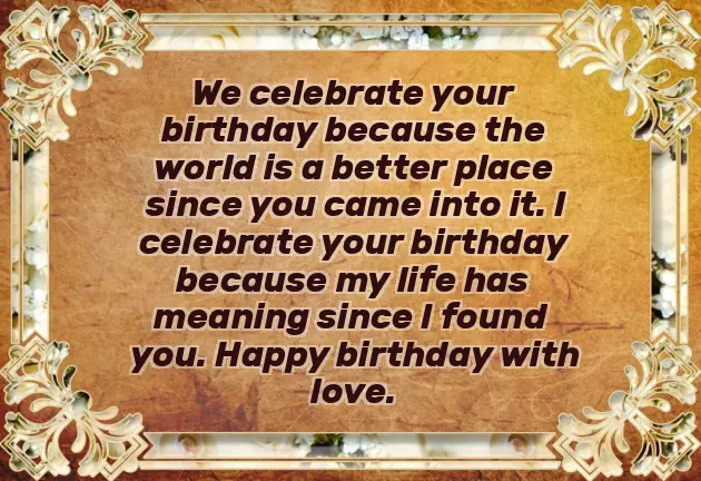 Birthday Wishes For Wife In Islam