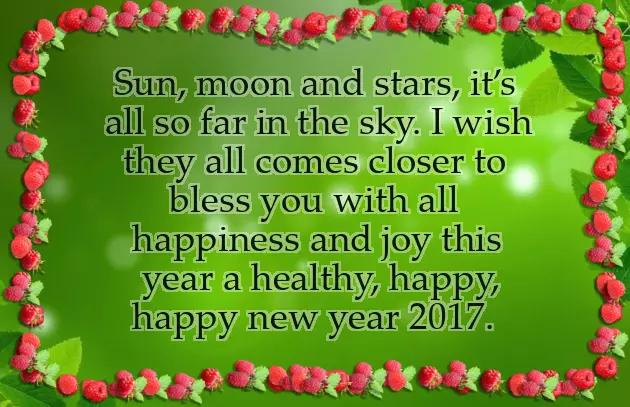 I Wish You A Happy New Year Full Of Joy And Happiness