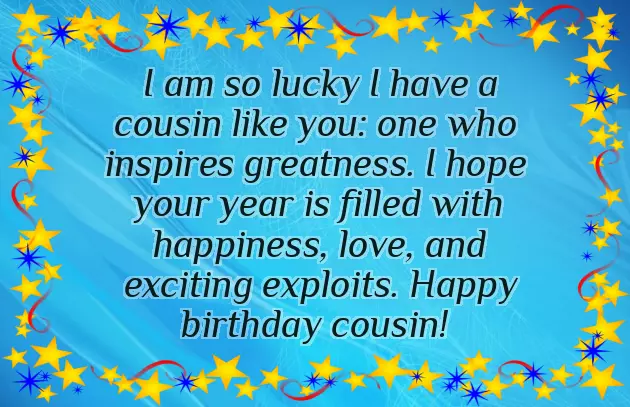Birthday Wishes To A Cousin Brother