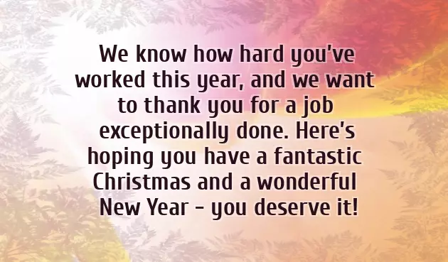 Special Christmas Messages