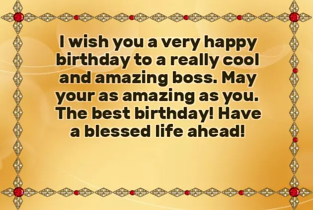 Happy Birthday Wishes To Ex Boss