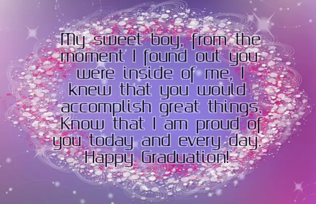 Congratulations To Parents On Son